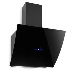 Annabelle 60 Dunstabzugshaube Glas 595 M³/h Touch-Armatur Schwarz