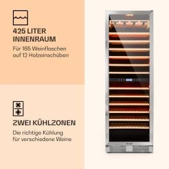 Vinovilla Grande 165 Built-in Duo Weinkühlschrank 425l 165Fl. Glastür 12 Vinovilla Grande 165 Built-in Duo Weinkühlschrank 425l 165Fl. Glastür -Küchengeräte Geschäft 10032034 de 0003 logo