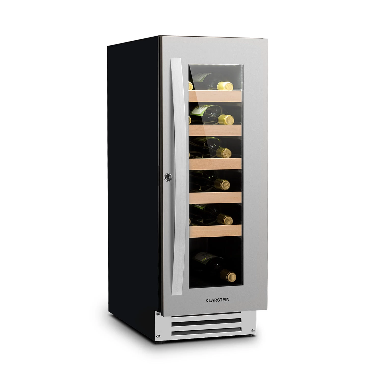 Vinovilla Smart Weinkühlschrank 50l / 20 Flaschen Glastür Edelstahl 3 Vinovilla Smart Weinkühlschrank 50l / 20 Flaschen Glastür Edelstahl