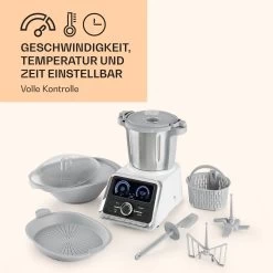GrandPrix Küchenmaschine 500W / 1000W 2,5l Edelstahl-Rührschüssel -Küchengeräte Geschäft 10032089 de 0006 logo