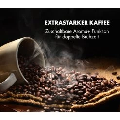 Aromatica X Kaffeemaschine Mahlwerk Glaskanne Aroma+ Edelstahl -Küchengeräte Geschäft 10032102 de 0004 logo