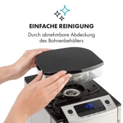 Aromatica X Kaffeemaschine Mahlwerk Glaskanne Aroma+ Edelstahl -Küchengeräte Geschäft 10032102 de 0005 logo