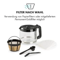 Aromatica X Kaffeemaschine Mahlwerk Glaskanne Aroma+ Edelstahl -Küchengeräte Geschäft 10032102 de 0008 logo