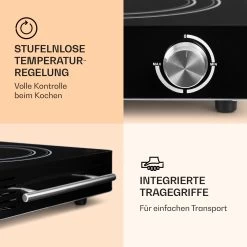 VariCook Duo Kochplatte 3000W Edelstahlgehäuse Tragegriffe -Küchengeräte Geschäft 10032125 de 0004 logo