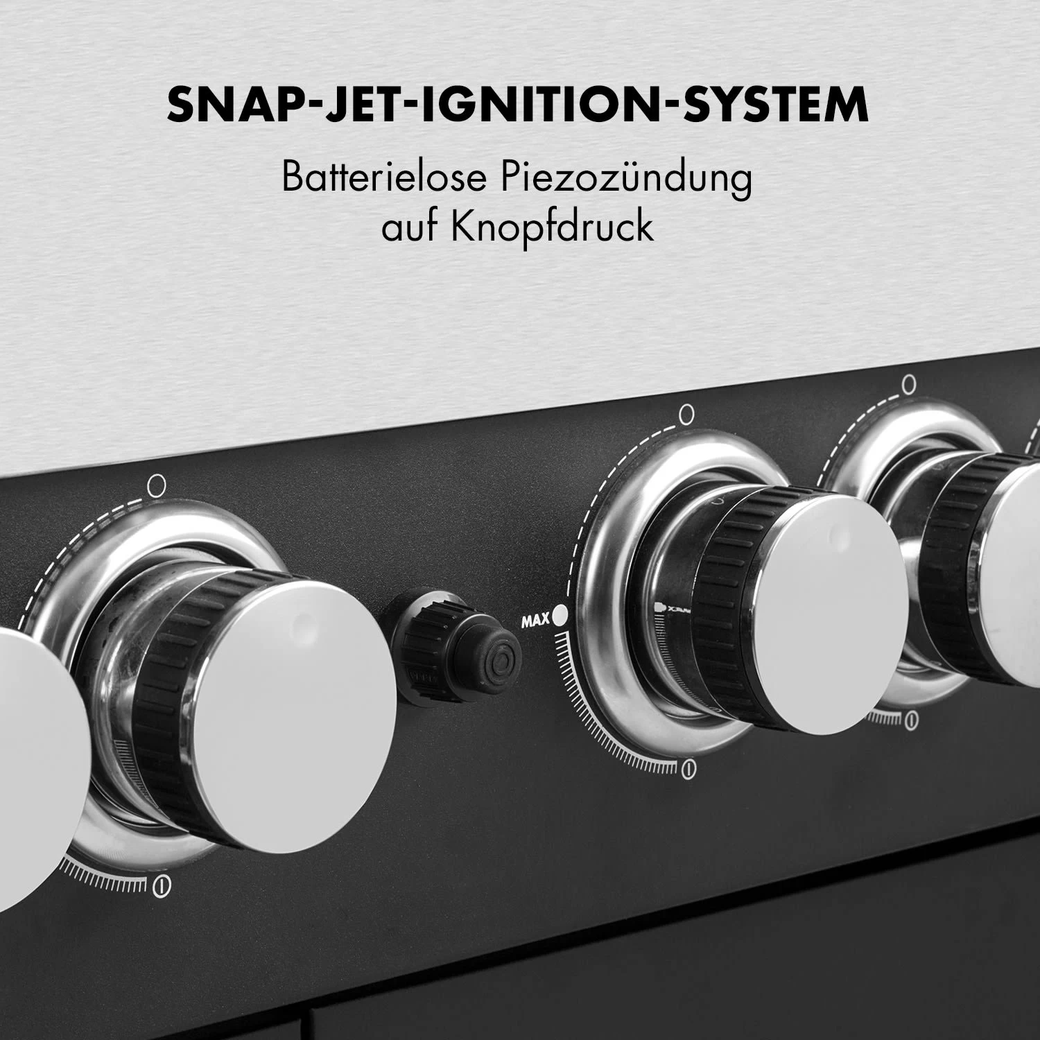 Tomahawk 4.2 SBG Gasgrill 6 Brenner 20,7 KW 64x42cm Grill Edelstahl 5 Tomahawk 4.2 SBG Gasgrill 6 Brenner 20,7 KW 64x42cm Grill Edelstahl – Bild 3