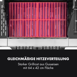 Tomahawk 4.2 SBG Gasgrill 6 Brenner 20,7 KW 64x42cm Grill Edelstahl 18 Tomahawk 4.2 SBG Gasgrill 6 Brenner 20,7 KW 64x42cm Grill Edelstahl -Küchengeräte Geschäft 10032308 de 0007 logo