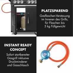 Tomahawk 4.2 SBG Gasgrill 6 Brenner 20,7 KW 64x42cm Grill Edelstahl 20 Tomahawk 4.2 SBG Gasgrill 6 Brenner 20,7 KW 64x42cm Grill Edelstahl -Küchengeräte Geschäft 10032308 de 0009 logo