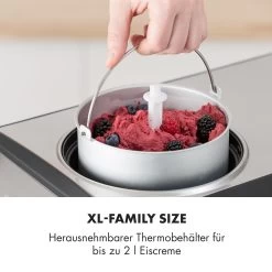 Dolce Bacio Eiscremebereiter Kompressor 2l LCD-Display Touch Edelstahl 15 Dolce Bacio Eiscremebereiter Kompressor 2l LCD-Display Touch Edelstahl -Küchengeräte Geschäft 10032322 de 0004 logo