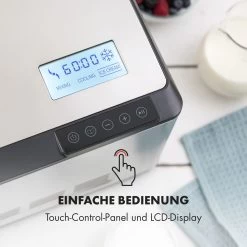 Dolce Bacio Eiscremebereiter Kompressor 2l LCD-Display Touch Edelstahl 17 Dolce Bacio Eiscremebereiter Kompressor 2l LCD-Display Touch Edelstahl -Küchengeräte Geschäft 10032322 de 0006 logo