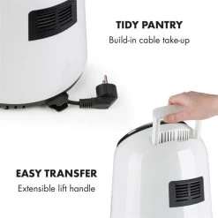 AirVital Heißluftfritteuse 1300W 2,5l CeraPlus-Antihaft Touch Weiß 19 AirVital Heißluftfritteuse 1300W 2,5l CeraPlus-Antihaft Touch Weiß -Küchengeräte Geschäft 10032331 yy 0009 logo Klarstein AirVital Heissluftfritteuse 1300W weiss