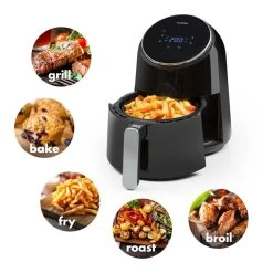 AirVital Heißluftfritteuse 1300W 2,5l CeraPlus-Antihaft Touch Schwarz -Küchengeräte Geschäft 10032332 yy 0003 logo Klarstein AirVital Heissluftfritteuse 1300W schwarz