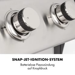 Lucifer 2.0-T Gasgrill 2 X 3,5 KW Brenner 45x44cm Grill Edelstahl -Küchengeräte Geschäft 10032455 de 0004 logo