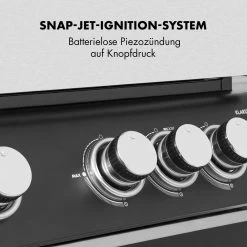 Highgrade 4 IB Gasgrill 6 Brenner 19,8 KW 71x46cm Grill Edelstahl -Küchengeräte Geschäft 10032580 de 0004 logo