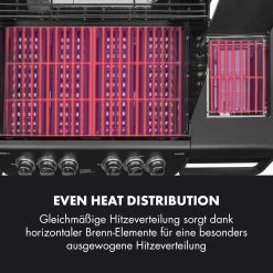 Highgrade 4 IB Gasgrill 6 Brenner 19,8 KW 71x46cm Grill Edelstahl -Küchengeräte Geschäft 10032580 de 0006 logo
