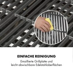 Highgrade 4 IB Gasgrill 6 Brenner 19,8 KW 71x46cm Grill Edelstahl -Küchengeräte Geschäft 10032580 de 0010 logo