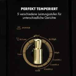 Victoria 20 Einbau-Mikrowelle, 20 L, 800 W, Grill: 1000 W, Schwarz -Küchengeräte Geschäft 10032591 de 0005 logo