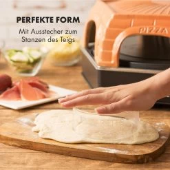 Capricciosa Pizzaofen 1500W Abdeckung Aus Terracotta Warmhaltefunktion -Küchengeräte Geschäft 10032597 de 0003 logo