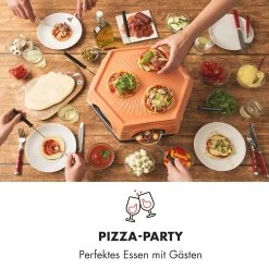 Capricciosa Pizzaofen 1500W Abdeckung Aus Terracotta Warmhaltefunktion -Küchengeräte Geschäft 10032597 de 0005 logo
