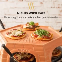 Capricciosa Pizzaofen 1500W Abdeckung Aus Terracotta Warmhaltefunktion -Küchengeräte Geschäft 10032597 de 0006 logo