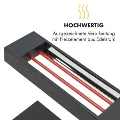 Appenzell Peak Raclette Mit Grill 1000W Thermostatschalter Schwarz -Küchengeräte Geschäft 10032694 de 0006 logo