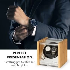 Hanoi 2 Uhrenbeweger, 2 Uhren, 3 Geschwindigkeiten, 4 Modi, Bambus -Küchengeräte Geschäft 10032797 de 0002 logo