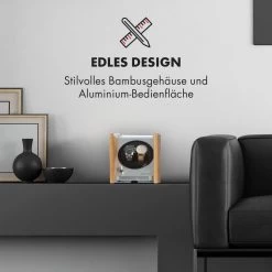 Hanoi 2 Uhrenbeweger, 2 Uhren, 3 Geschwindigkeiten, 4 Modi, Bambus -Küchengeräte Geschäft 10032797 de 0005 logo