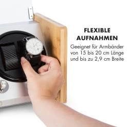 Hanoi 2 Uhrenbeweger, 2 Uhren, 3 Geschwindigkeiten, 4 Modi, Bambus -Küchengeräte Geschäft 10032797 de 0007 logo