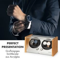 Hanoi 4 Uhrenbeweger, 4 Uhren, 3 Geschwindigkeiten, 4 Modi, Bambus 11 Hanoi 4 Uhrenbeweger, 4 Uhren, 3 Geschwindigkeiten, 4 Modi, Bambus -Küchengeräte Geschäft 10032798 de 0002 logo