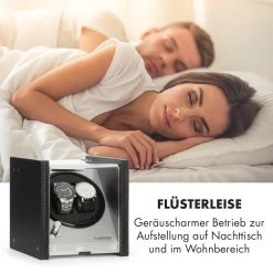 Tokyo 2 Uhrenbeweger, 2 Uhren, 3 Geschwindigkeiten, 4 Modi, Schwarz 15 Tokyo 2 Uhrenbeweger, 2 Uhren, 3 Geschwindigkeiten, 4 Modi, Schwarz -Küchengeräte Geschäft 10032799 de 0006 logo