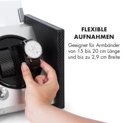 Tokyo 2 Uhrenbeweger, 2 Uhren, 3 Geschwindigkeiten, 4 Modi, Schwarz 16 Tokyo 2 Uhrenbeweger, 2 Uhren, 3 Geschwindigkeiten, 4 Modi, Schwarz -Küchengeräte Geschäft 10032799 de 0007 logo