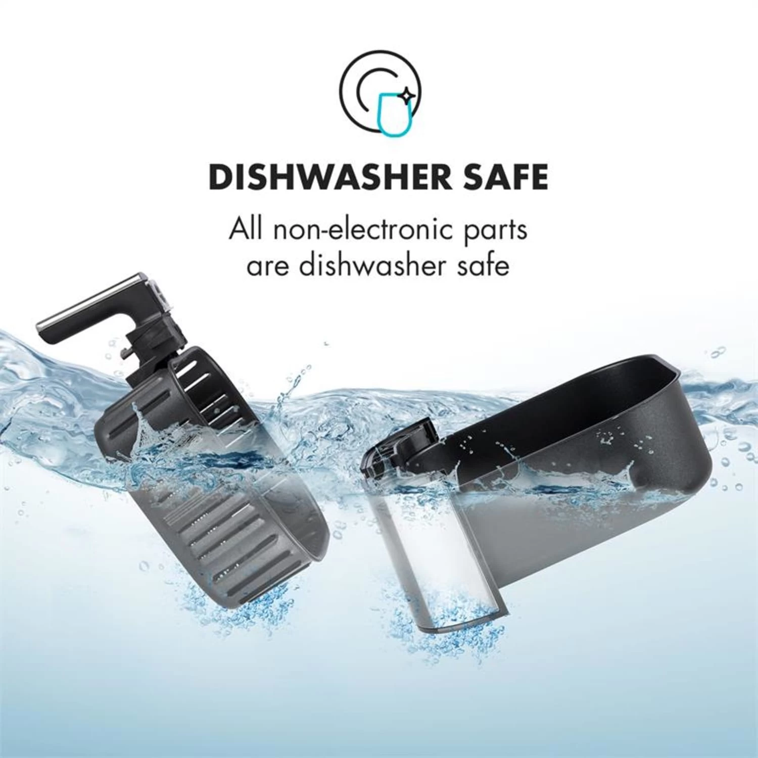 AeroVital Heißluftfritteuse 1700W 5,4 Liter Timer Edelstahl Silber 10 AeroVital Heißluftfritteuse 1700W 5,4 Liter Timer Edelstahl Silber – Bild 8