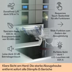 Royal Flush Eco Dunstabzugshaube 60 Cm 576 M³/h A+ -Küchengeräte Geschäft 10032863 de 0002 usp