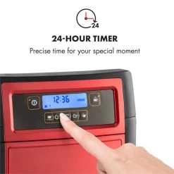 Aromatica II Duo Kaffeemaschine, Integriertes Mahlwerk, 1,25 L, Rot -Küchengeräte Geschäft 10032866 yy 0005 logo Klarstein Aromatica II Duo Kaffeemaschine rot