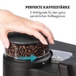 Aromatica II Thermo Kaffeemaschine, Mahlwerk, 1,25 L, Schwarz -Küchengeräte Geschäft 10032876 de 0006 logo