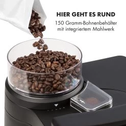 Aromatica II Thermo Kaffeemaschine, Mahlwerk, 1,25 L, Schwarz -Küchengeräte Geschäft 10032876 de 0008 logo