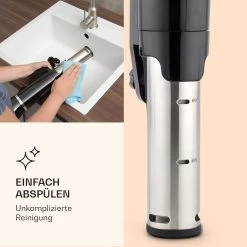 Quickstick Flex 1300W 3D Circulating 0-95 °C IPX7 Timer Schwarz 17 Quickstick Flex 1300W 3D Circulating 0-95 °C IPX7 Timer Schwarz -Küchengeräte Geschäft 10032905 de 0006 logo