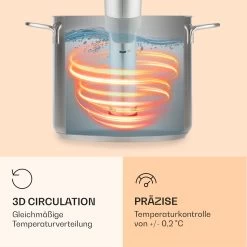 Quickstick Flex 1300W 3D Circulating 0-95 °C IPX7 Timer Silber -Küchengeräte Geschäft 10032906 de 0005 logo