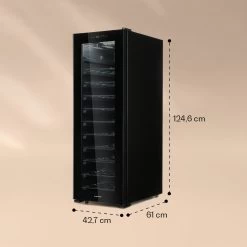 Bellevin 62 Weinkühlschrank 56 Flaschen 5-20°C EEC G 15 Bellevin 62 Weinkühlschrank 56 Flaschen 5-20°C EEC G -Küchengeräte Geschäft 10032923 yy 0006 logo