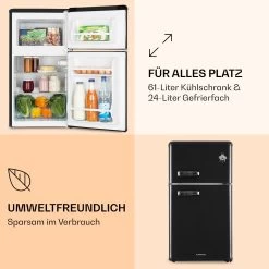 Irene Kühl- & Gefrierkombination 85 Liter Retro-Design -Küchengeräte Geschäft 10032982 de 0004 logo