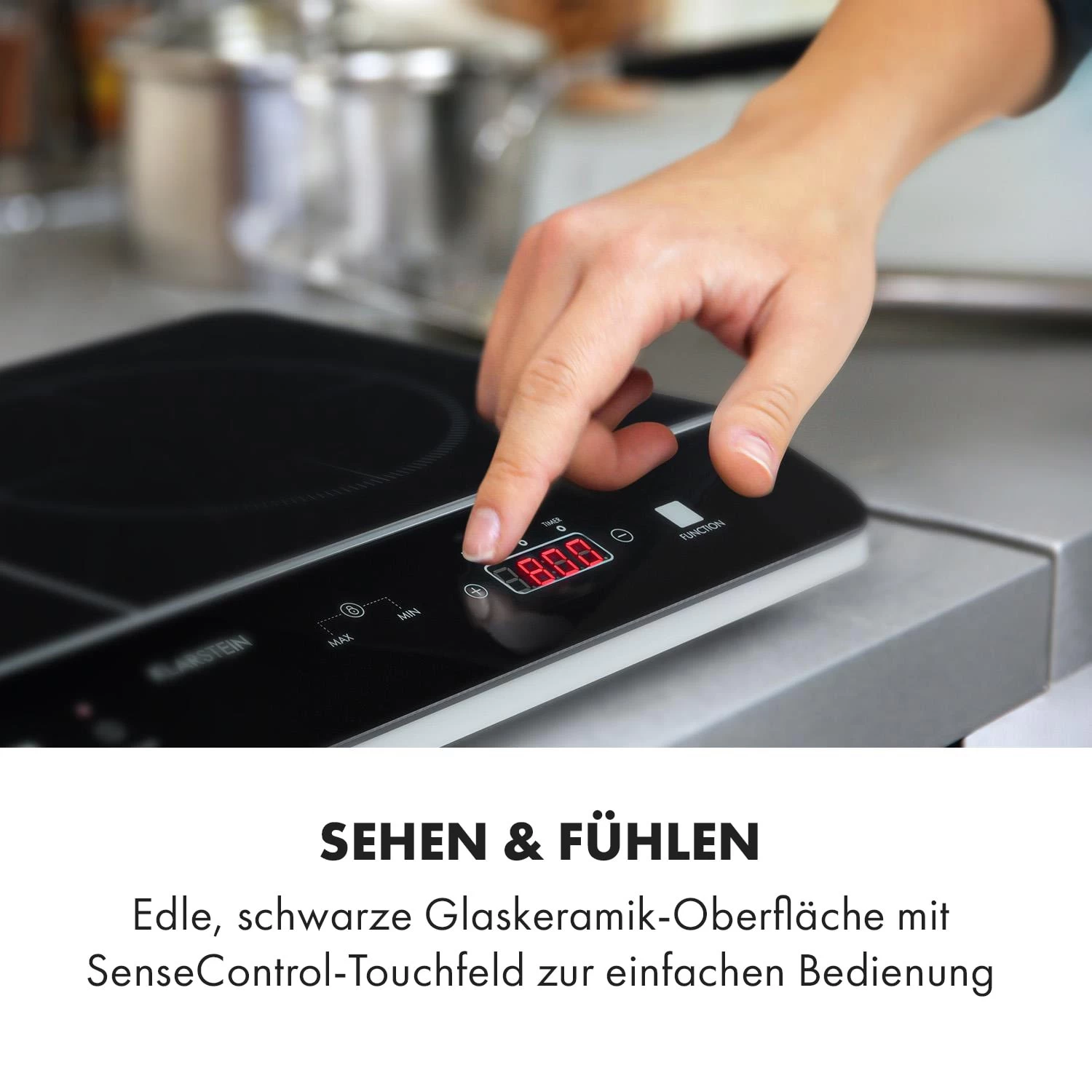 VariCook Neo Induktions-Doppelkochfeld 3500W SenseControl Glaskeramik 6 VariCook Neo Induktions-Doppelkochfeld 3500W SenseControl Glaskeramik – Bild 4