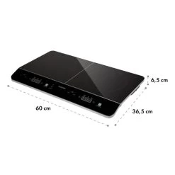 VariCook Neo Induktions-Doppelkochfeld 3500W SenseControl Glaskeramik 19 VariCook Neo Induktions-Doppelkochfeld 3500W SenseControl Glaskeramik -Küchengeräte Geschäft 10033036 yy 0009 logo Klarstein VariCook Neo Induktions Doppelkochfeld