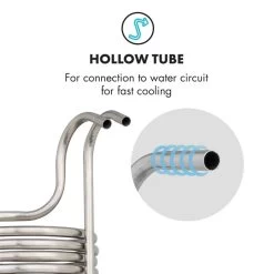 Chiller 12 Eintauchkühler Ø21,5 Cm 18 Schleifen 304 Edelstahl 9 Chiller 12 Eintauchkühler Ø21,5 Cm 18 Schleifen 304 Edelstahl -Küchengeräte Geschäft 10033082 yy 0004 logo Klarstein Chiller 12 Eintauchkuehler 18 Schleifen