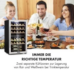 Vinamour 29 Duo Weinkühlschrank 2 Zonen 80L/29 Flaschen 5-22°C Touch 15 Vinamour 29 Duo Weinkühlschrank 2 Zonen 80L/29 Flaschen 5-22°C Touch -Küchengeräte Geschäft 10033083 de 0004 logo