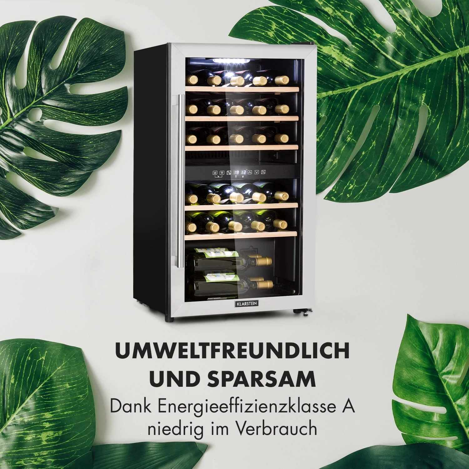 Vinamour 29 Duo Weinkühlschrank 2 Zonen 80L/29 Flaschen 5-22°C Touch 8 Vinamour 29 Duo Weinkühlschrank 2 Zonen 80L/29 Flaschen 5-22°C Touch – Bild 6
