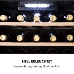 Vinamour 29 Duo Weinkühlschrank 2 Zonen 80L/29 Flaschen 5-22°C Touch 19 Vinamour 29 Duo Weinkühlschrank 2 Zonen 80L/29 Flaschen 5-22°C Touch -Küchengeräte Geschäft 10033083 de 0008 logo