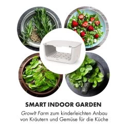 GrowIt Farm Smart Indoor Garden 28 Pflanzen 48W LED 8 Liter -Küchengeräte Geschäft 10033115 de 0004 logo