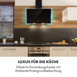 Mirage 90 Dunstabzugshaube 550 M³/h Touch-Panel RGB-Ambiente-Licht A++ -Küchengeräte Geschäft 10033117 de 0002 logo