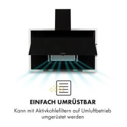 Mirage 90 Dunstabzugshaube 550 M³/h Touch-Panel RGB-Ambiente-Licht A++ -Küchengeräte Geschäft 10033117 de 0006 logo