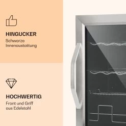 Beersafe XL Mix It Edition Kühlschrank 60 Ltr 4 Böden Panoramaglastür 13 Beersafe XL Mix It Edition Kühlschrank 60 Ltr 4 Böden Panoramaglastür -Küchengeräte Geschäft 10033120 de 0003 logo
