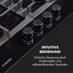 Ignito 4 Zonen Gaskochfeld 4-flammig Sabaf-Brenner Glaskeramik Schwarz 14 Ignito 4 Zonen Gaskochfeld 4-flammig Sabaf-Brenner Glaskeramik Schwarz -Küchengeräte Geschäft 10033132 de 0004 logo